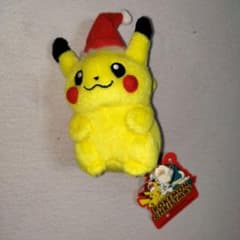 クリスマスピカチュウ ぬいぐるみマスコット 2005年 ポケモンセンター クリスマスピカチュウ ぬいぐるみマスコット 2005年 ポケモンセンター