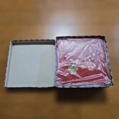무거운 상자 1단 칠기풍 전통 무늬 아이 무늬