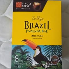 Tully's Coffee BRAZIL FAZENDA BAU 8袋のサムネイル