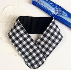 なつ様　ネッククーラー　カバー　マドラスチェック　L アイスノン　氷結ベルト ネッククーラーカバー『ブロックチェック』男の子⭐︎女の子