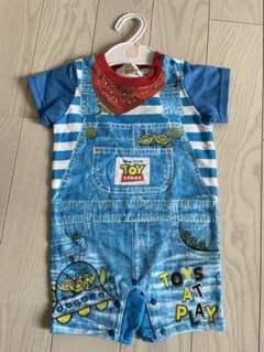 新品未使用　タグ付き　トイストーリー　ロンパースのサムネイル