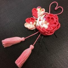 つまみ細工  髪飾り  ☆  ハンドメイド   七五三のサムネイル