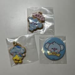 BT21、KOYAのキーホルダー、缶バッジのサムネイル