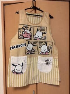 ポチャッコ エプロン ストライプ柄のサムネイル