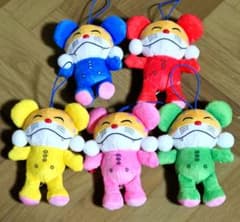 ニャンちゅう カラフルマスコット 5種