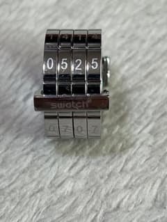 廃盤 swatch bijoux SECRET CODE RING BLACK - メルカリ