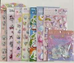 100円ショップ　セリア　シール　ステッカーのサムネイル