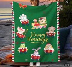 ダッフィー フレンズ ブランケット クリスマス127−152センチ