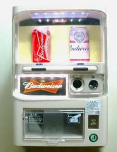 Budweiser ビール自動販売機型冷蔵庫 - メルカリ