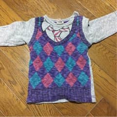 訳あり FOインターナショナル 長袖ニット 80㎝のサムネイル
