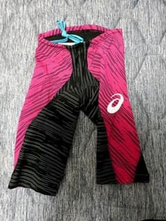 ASICS トップインパクトSM 黒・ピンク ストライプ ASICS トップインパクト - メルカリ