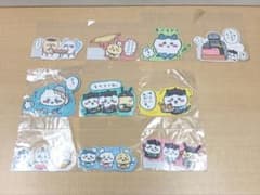 ❶ちいかわカフェ ゆるカットビッグステッカー 全10種