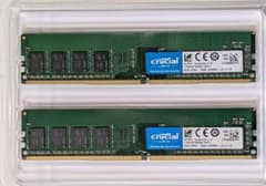 カ*ン様 Crucial 16GB (8GB×2) DDR4 2666MHz メのサムネイル