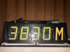 鉄道部品　列車番号表示器　マグサイン式　国鉄　 107系 211系など 鉄道部品 列車番号表示器 マグサイン式 国鉄 107系 211系など - メルカリ