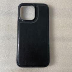 iPhone用 レザーケース ブラックのサムネイル