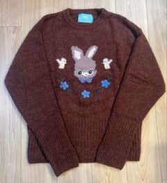 23AW ZARA×HARRY LAMBERT ラビットセーター Lサイズ - メルカリ