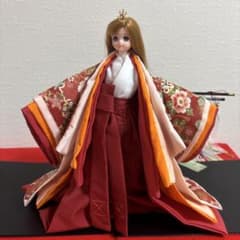 着せ替え人形用 十二単風衣装セット - メルカリ