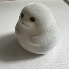 ぷきゅー♪と！　あざらし おすわりぐれーあざらし ガチャガチャ　水族館フィギュア