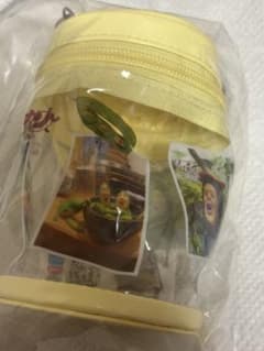 【新品未開封】こびとづかん こびと発見！クリアポーチ イエロー プライズ