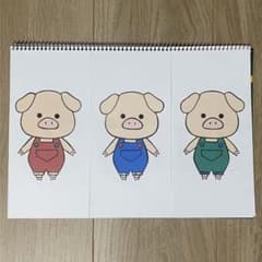3匹のこぶた スケッチブックシアターのサムネイル