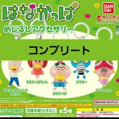 ⑤ はなかっぱ めじるしアクセサリー 全5種類 コンプ ガチャ BANDAI（バンダイ） はなかっぱ めじるしアクセサリー 全5種セット