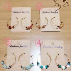 人気 フープピアス☆ セット☆おまけ付きのサムネイル