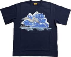 新品未使用。Human Made カモメTシャツ Lサイズ。ネイビー - メルカリ