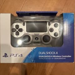 【希少色】SONY PS4コントローラー dualshock4 シルバーのサムネイル