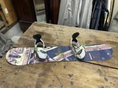 Burton Chopper 121 スノーボード 　板とビンディングのセット Burton Chopper 121 スノーボード 板とビンディングのセット - メルカリ