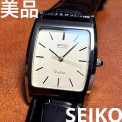 A122 希少 稼動品 SEIKO DOLCE レクタンギュラー80年代 - メルカリ
