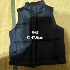 GAP ギャップ ダウンベスト S 黒 中古品のサムネイル