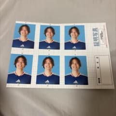 サッカー日本代表 板倉滉 選手 証明写真のサムネイル