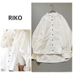 RIKO リコ ランタンスリーブジャケットシャツ - メルカリ