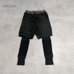WIZZARD レイヤードパンツ ブラック サイズ2 ※瑕疵有 - メルカリ