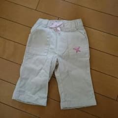 新品タグなし   GAP ギャップベビー 60㎝パンツのサムネイル