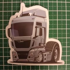 防水ステッカー トレーラーヘッド はたらくくるまのサムネイル
