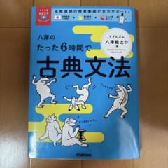 八澤のたった6時間で古典文法のサムネイル