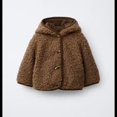 【美品】ZARA BAB/ザラベビー ボアジャケット 80のサムネイル