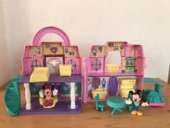 ミッキー　ミニー　ディズニー　ドールハウスのサムネイル