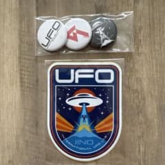 UFOふれあい館バッジステッカーセットのサムネイル