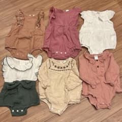 SHEIN ロンパース 女の子　まとめて6点のサムネイル