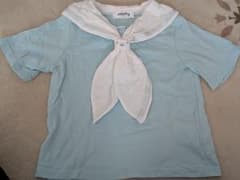 miffy セーラー襟 Tシャツ 110サイズ 水色のサムネイル