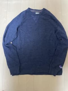 Champion クルーネックスウェット ネイビーのサムネイル