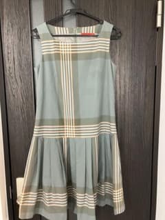 【美品】タータンチェックヨークワンピース(中古)のサムネイル