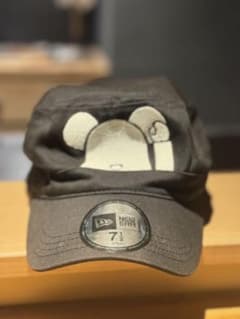 NEW ERA ブラックキャップ 7 1/2 ベアブリック　ワーク