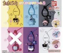 たまごっち　カラフルマルチチャーム2 5種類　セミコンプのサムネイル