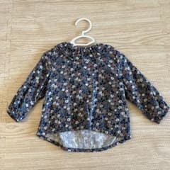 PETIT BATEAU プチバトー　花柄シャツ　18m81㎝のサムネイル