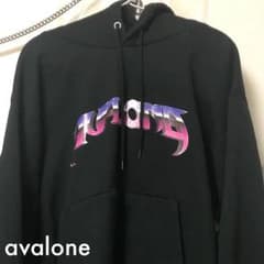avalone パーカー ブラックのサムネイル
