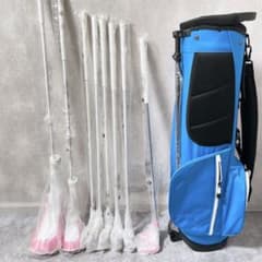 新品】プラチナムゴルフ レディースハーフセット 右打ち 8本 L - メルカリ
