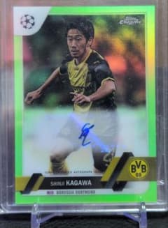香川真司 Topps Chrome サイン /99 ドルトムント セレッソ - メルカリ